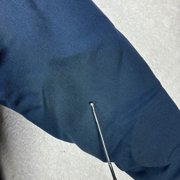 Carhartt Arctic Jacket‎ Nylon Quilt Lined Mens Small C03 NVY Navy Blue - Picture 14 of 15